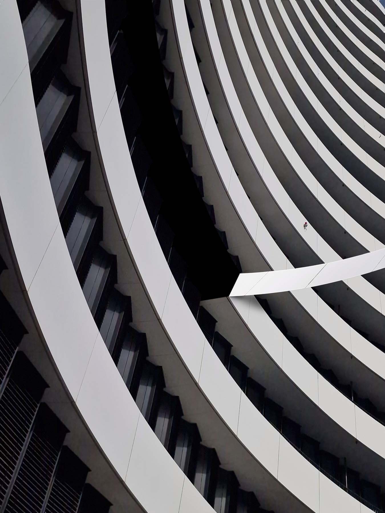 AltolargoFaltung, fotomediale Arbeit von Albert Gehret