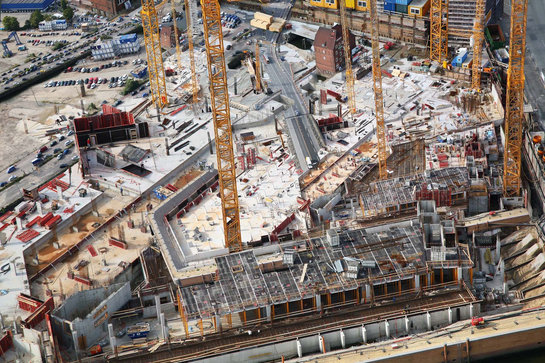 BaustellenBaustelle, fotomediale Arbeit von Albert Gehret