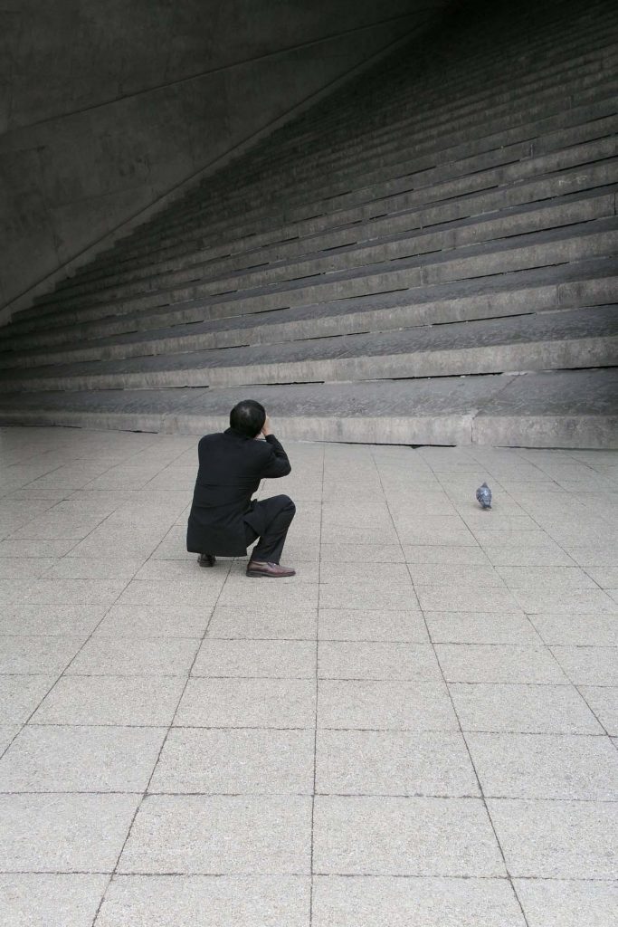 JapanerTreppe, Arbeit von Albert Gehret