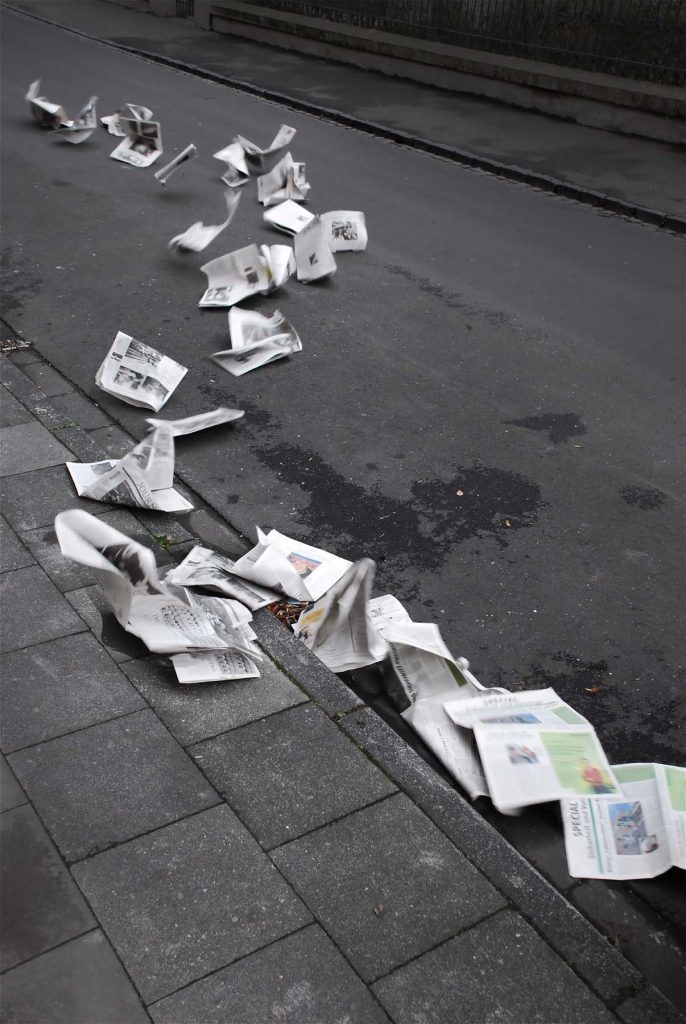 StraßenZeitung, Arbeit von Albert Gehret