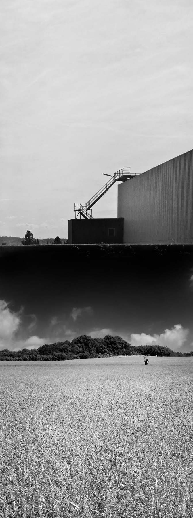 WasserHimmel, fotomediale Arbeit von Albert Gehret