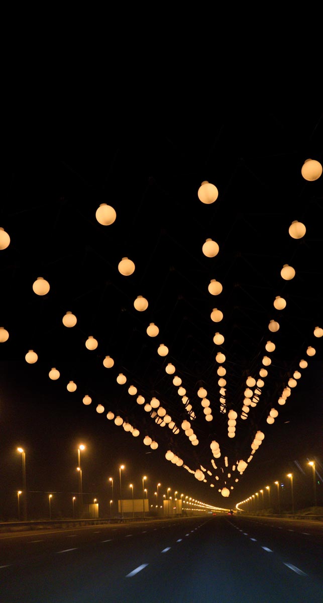 DubaiBroadway, fotomediale Arbeit von Albert Gehret